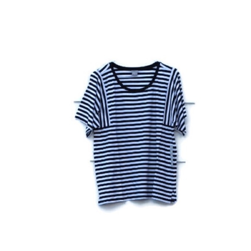 Chico’s Striped Kimono Sleeve Knit Top
